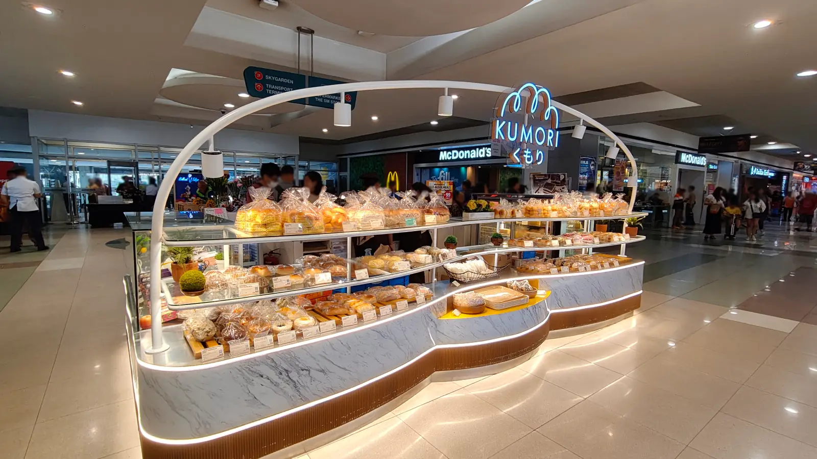 KUMORI JAPANESE BAKERY & CAFE in SM City North EDSA